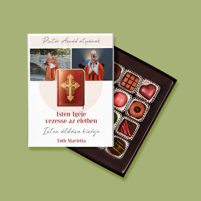 Fotókollázs: Isten Szava - Praliné