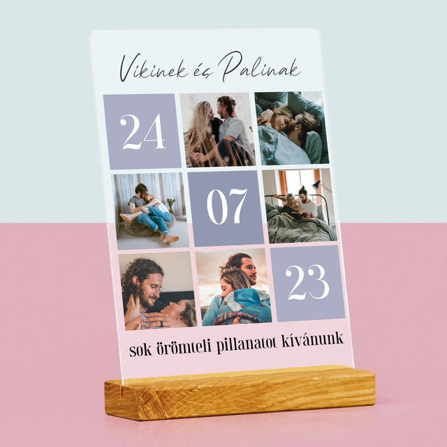 Fotókollázs: A Legjobb Pillanatok - Akrilüvegre Nyomtatott Kép
