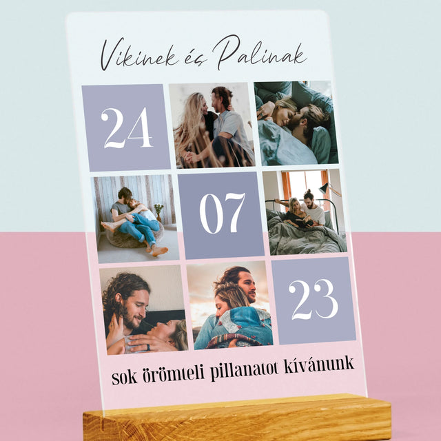 Fotókollázs: A Legjobb Pillanatok - Akrilüvegre Nyomtatott Kép