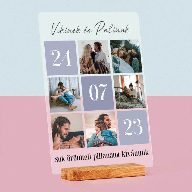 Fotókollázs: A Legjobb Pillanatok - Akrilüvegre Nyomtatott Kép