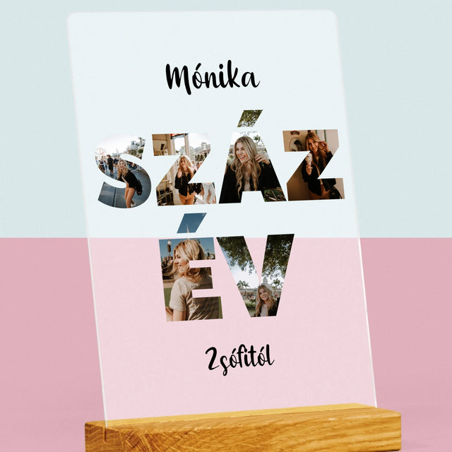 Szó Fotókból: Száz Év A Képeidből - Akrilüvegre Nyomtatott Kép