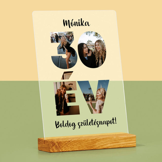 Szó Fotókból: 30Év A Képeidből - Akrilüvegre Nyomtatott Kép