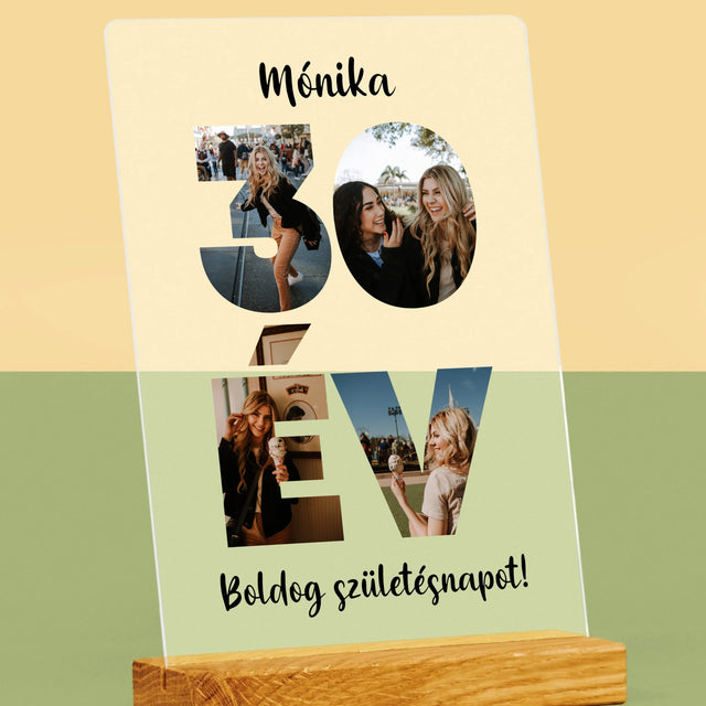 Szó Fotókból: 30Év A Képeidből - Akrilüvegre Nyomtatott Kép