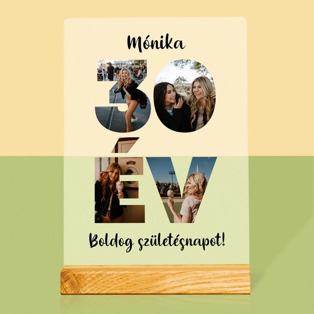 Szó Fotókból: 30Év A Képeidből - Akrilüvegre Nyomtatott Kép