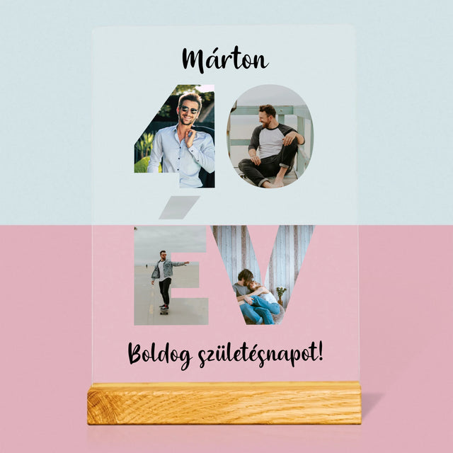 Szó Fotókból: 40 Év A Képeidből - Akrilüvegre Nyomtatott Kép