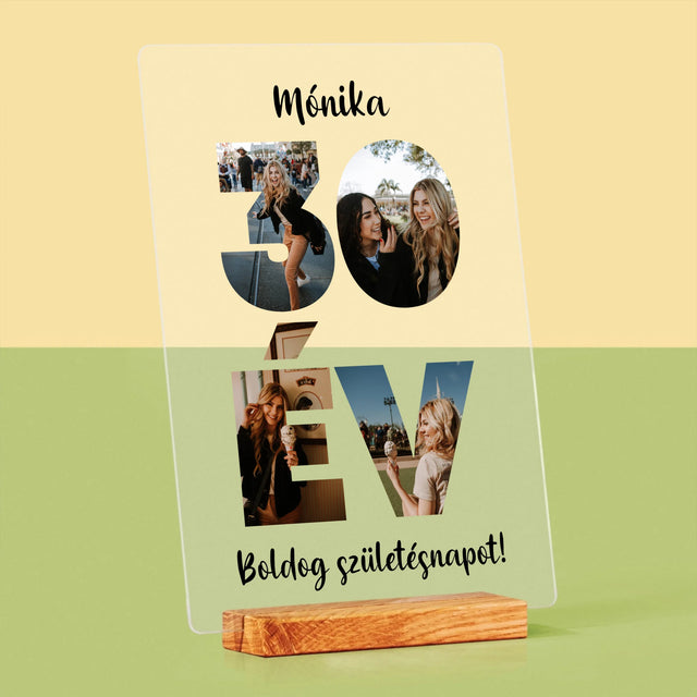 Szó Fotókból: 30Év A Képeidből - Akrilüvegre Nyomtatott Kép