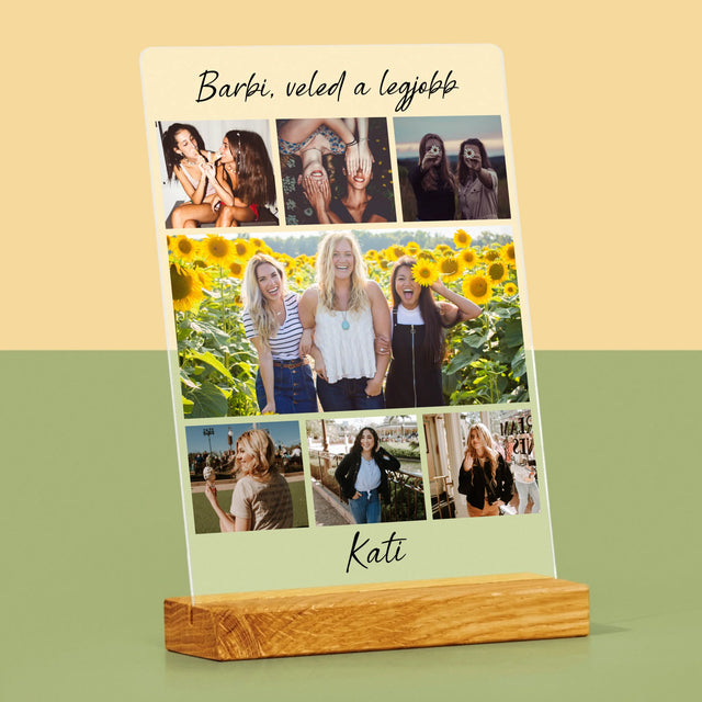 Fotókollázs: Legjobb Barinő - Akrilüvegre Nyomtatott Kép