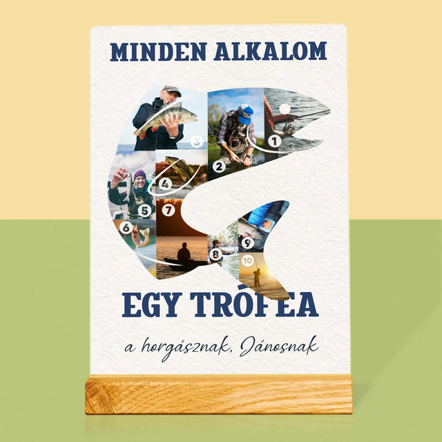 Alakzat Fotókból: Alkalom A Horgásznak - Akrilüvegre Nyomtatott Kép