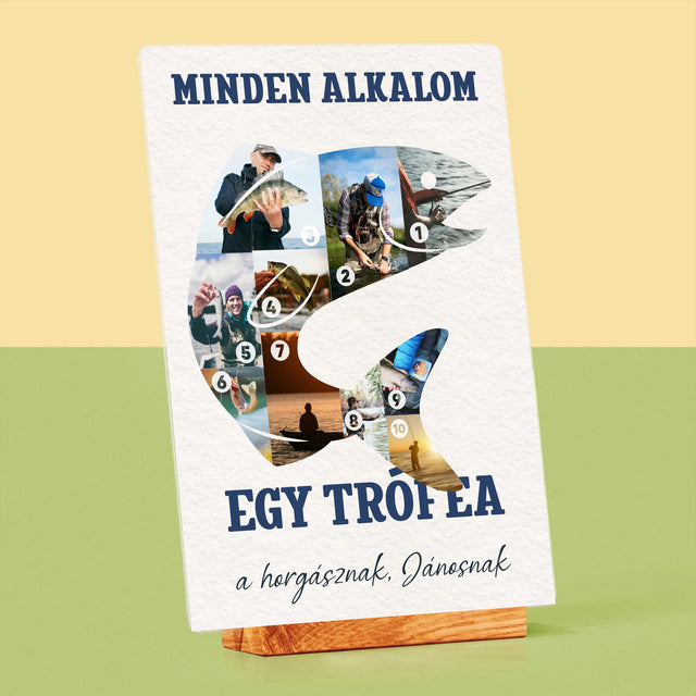 Alakzat Fotókból: Alkalom A Horgásznak - Akrilüvegre Nyomtatott Kép