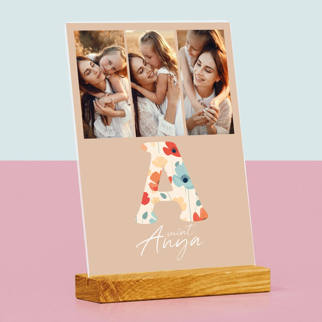 Fotókollázs: A Mint Anya - Akrilüvegre Nyomtatott Kép