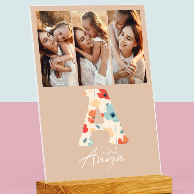 Fotókollázs: A Mint Anya - Akrilüvegre Nyomtatott Kép