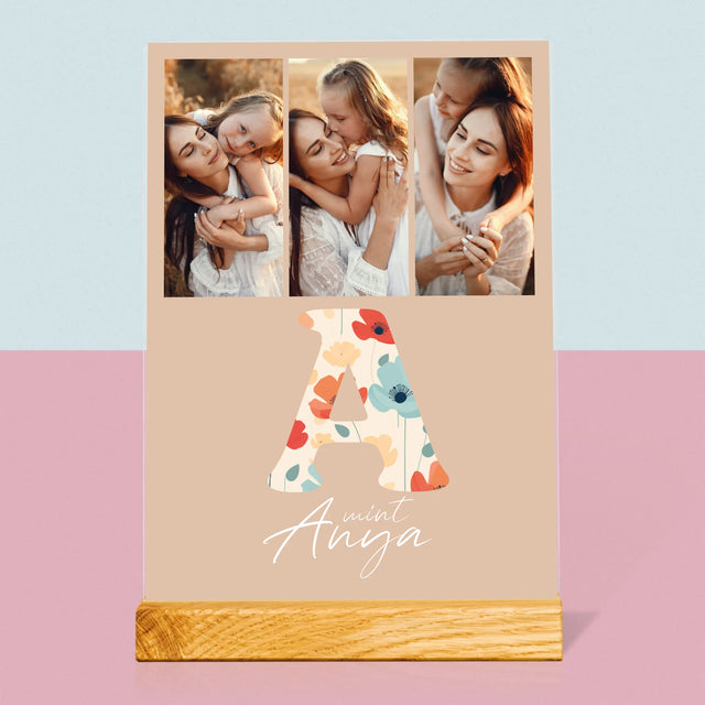 Fotókollázs: A Mint Anya - Akrilüvegre Nyomtatott Kép