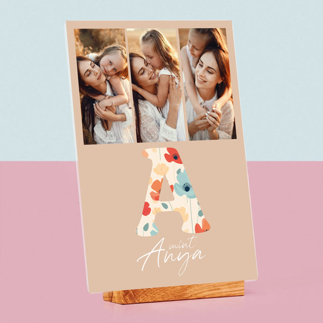 Fotókollázs: A Mint Anya - Akrilüvegre Nyomtatott Kép