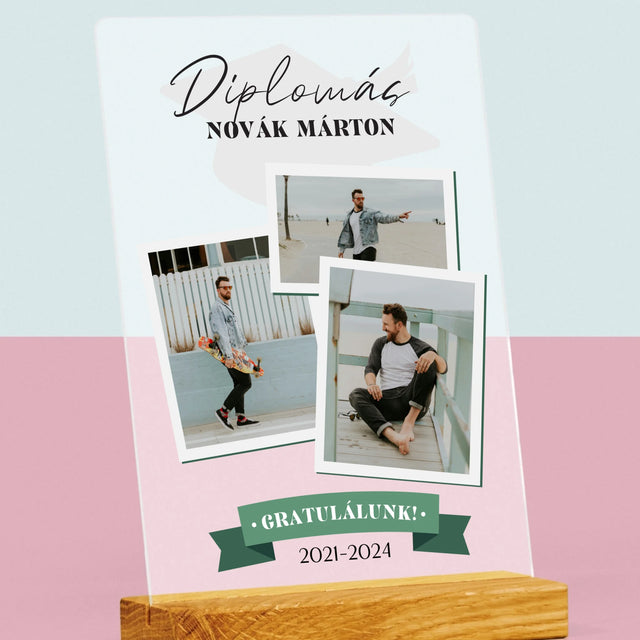 Újság Címlap: Abszolvens - Akrilüvegre Nyomtatott Kép