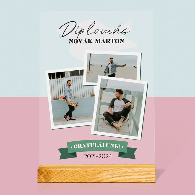 Újság Címlap: Abszolvens - Akrilüvegre Nyomtatott Kép