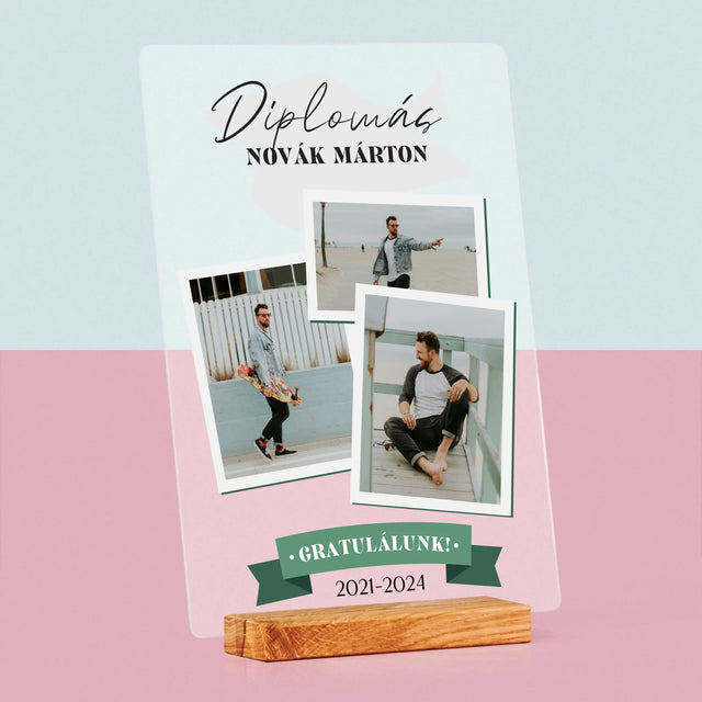 Újság Címlap: Abszolvens - Akrilüvegre Nyomtatott Kép