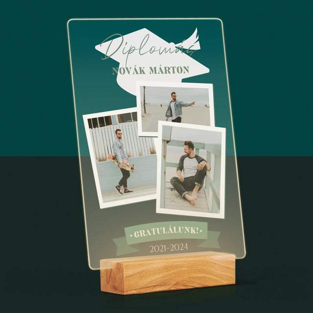 Újság Címlap: Abszolvens - Akrilüvegre Nyomtatott Kép