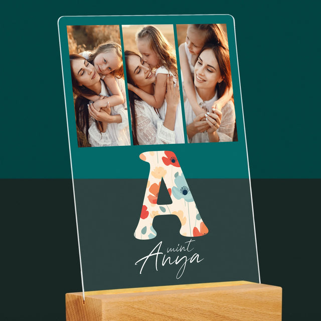 Fotókollázs: A Mint Anya - Akrilüvegre Nyomtatott Kép