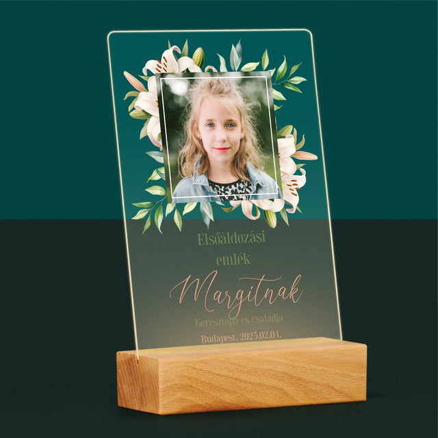 Fotó És Felirat: Elsőáldozás Emlékére - Akrilüvegre Nyomtatott Kép