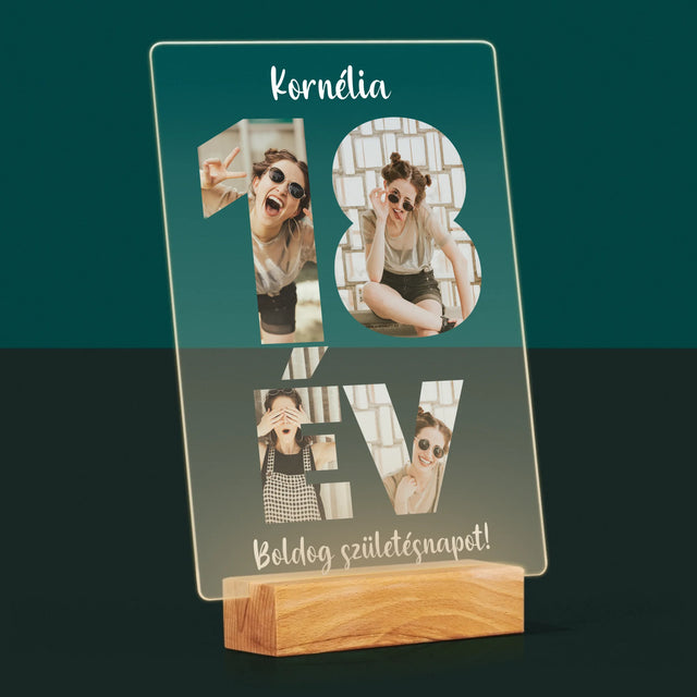 Szó Fotókból: 18 Év A Képeidből - Akrilüvegre Nyomtatott Kép