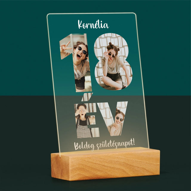 Szó Fotókból: 18 Év A Képeidből - Akrilüvegre Nyomtatott Kép