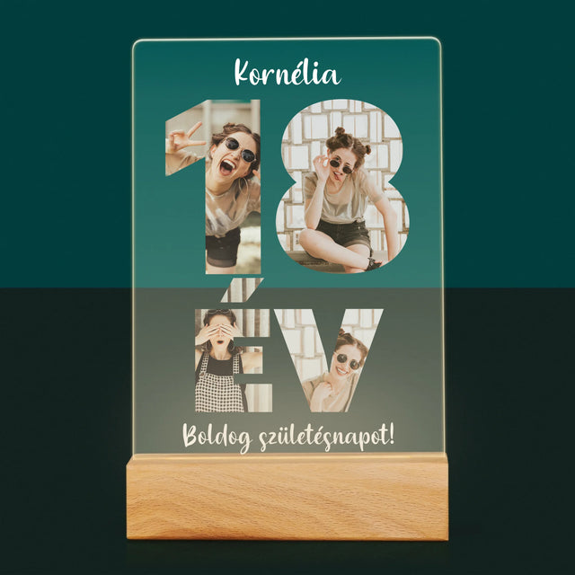 Szó Fotókból: 18 Év A Képeidből - Akrilüvegre Nyomtatott Kép