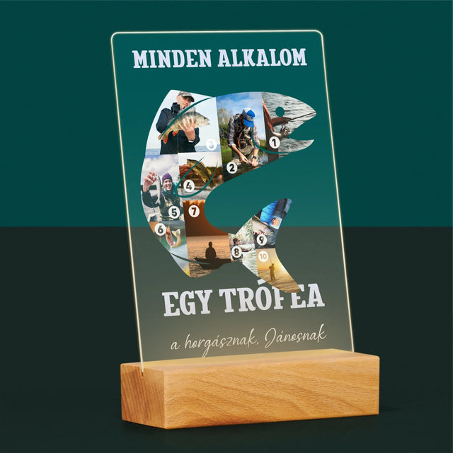 Alakzat Fotókból: Alkalom A Horgásznak - Akrilüvegre Nyomtatott Kép