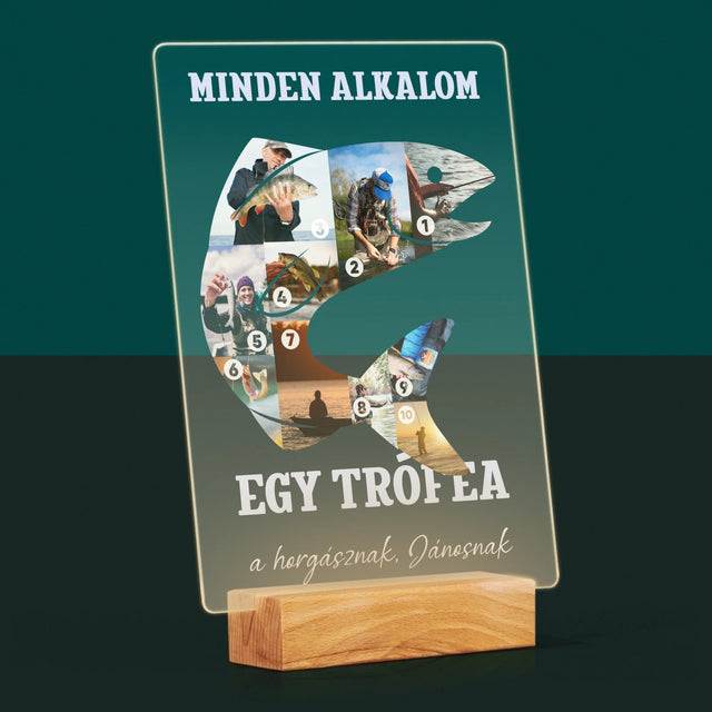 Alakzat Fotókból: Alkalom A Horgásznak - Akrilüvegre Nyomtatott Kép