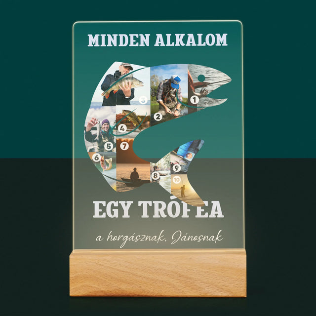 Alakzat Fotókból: Alkalom A Horgásznak - Akrilüvegre Nyomtatott Kép