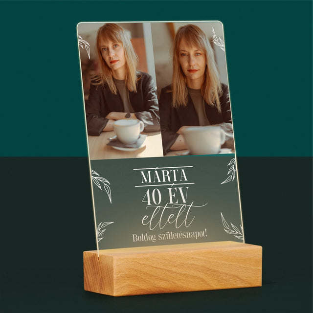 Fotókollázs: Elmúlt 40 Év - Akrilüvegre Nyomtatott Kép