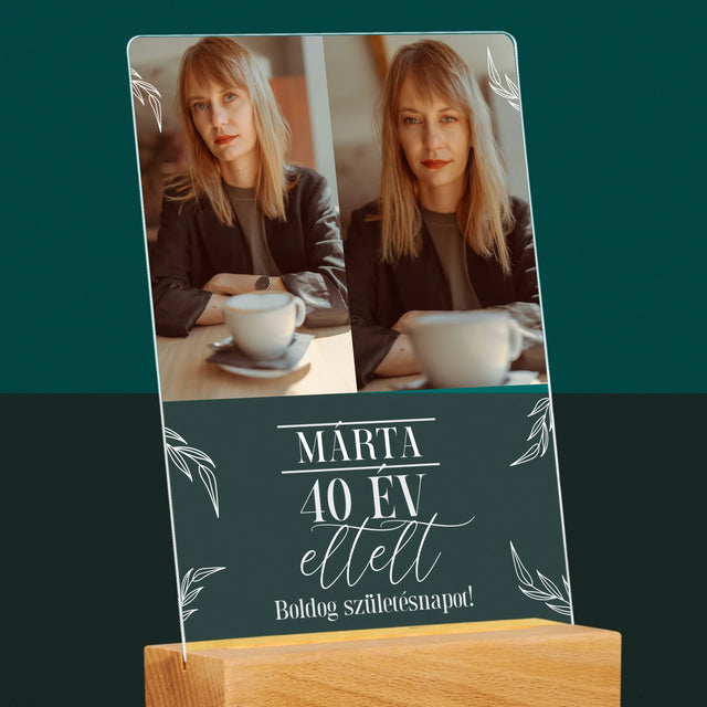 Fotókollázs: Elmúlt 40 Év - Akrilüvegre Nyomtatott Kép