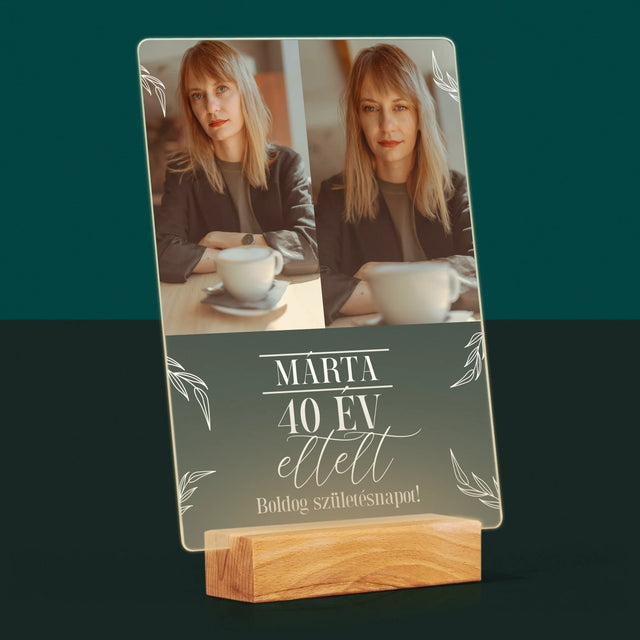 Fotókollázs: Elmúlt 40 Év - Akrilüvegre Nyomtatott Kép