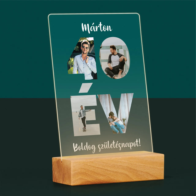 Szó Fotókból: 40 Év A Képeidből - Akrilüvegre Nyomtatott Kép