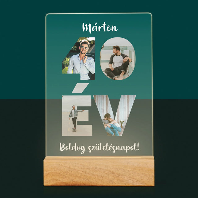 Szó Fotókból: 40 Év A Képeidből - Akrilüvegre Nyomtatott Kép