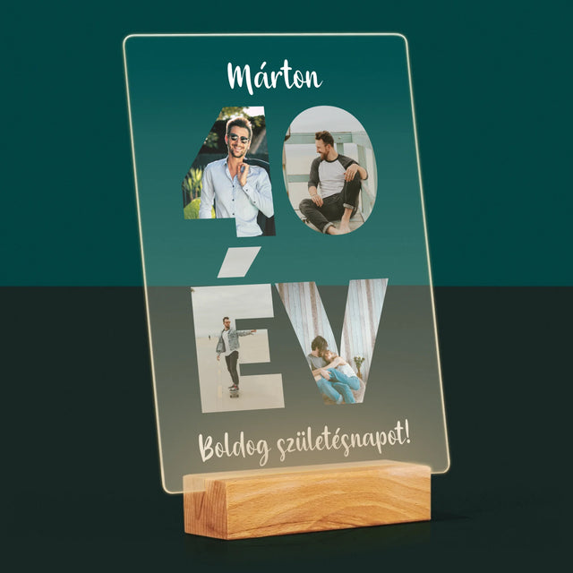 Szó Fotókból: 40 Év A Képeidből - Akrilüvegre Nyomtatott Kép