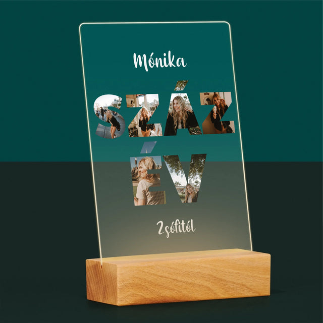 Szó Fotókból: Száz Év A Képeidből - Akrilüvegre Nyomtatott Kép