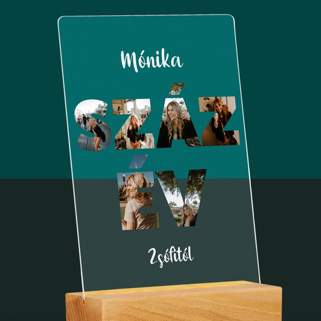 Szó Fotókból: Száz Év A Képeidből - Akrilüvegre Nyomtatott Kép