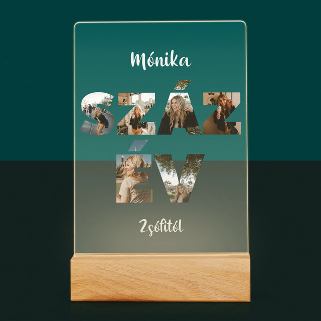 Szó Fotókból: Száz Év A Képeidből - Akrilüvegre Nyomtatott Kép