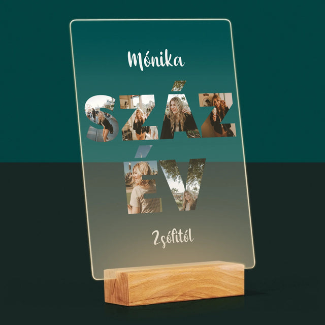 Szó Fotókból: Száz Év A Képeidből - Akrilüvegre Nyomtatott Kép