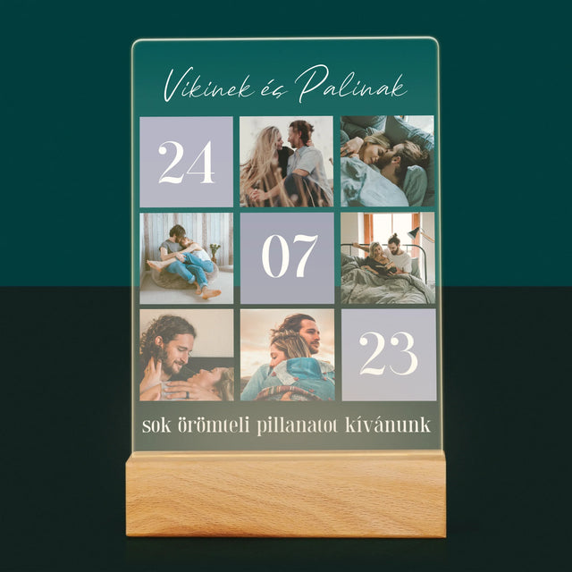 Fotókollázs: A Legjobb Pillanatok - Akrilüvegre Nyomtatott Kép