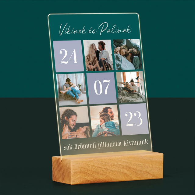 Fotókollázs: A Legjobb Pillanatok - Akrilüvegre Nyomtatott Kép