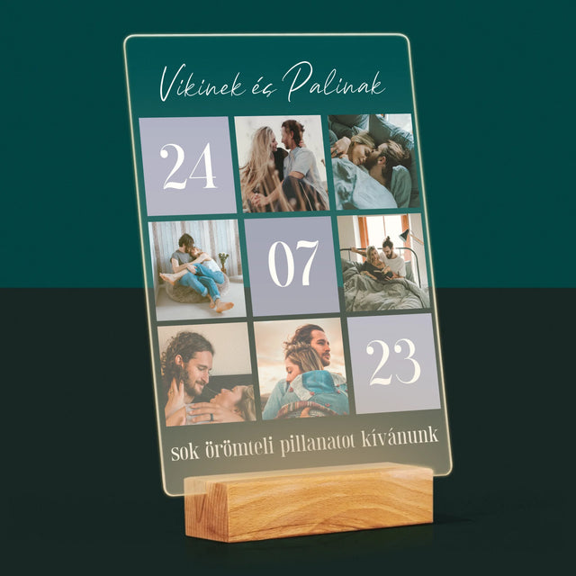 Fotókollázs: A Legjobb Pillanatok - Akrilüvegre Nyomtatott Kép