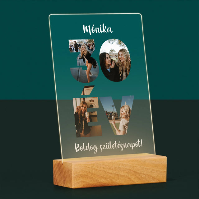 Szó Fotókból: 30Év A Képeidből - Akrilüvegre Nyomtatott Kép