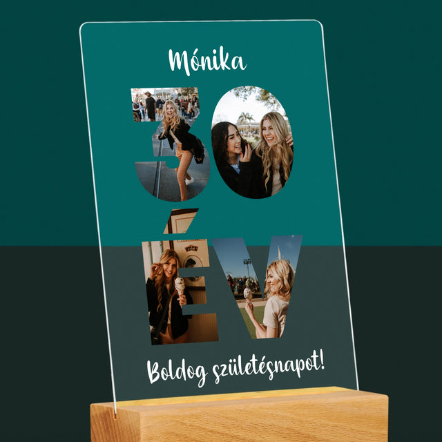 Szó Fotókból: 30Év A Képeidből - Akrilüvegre Nyomtatott Kép