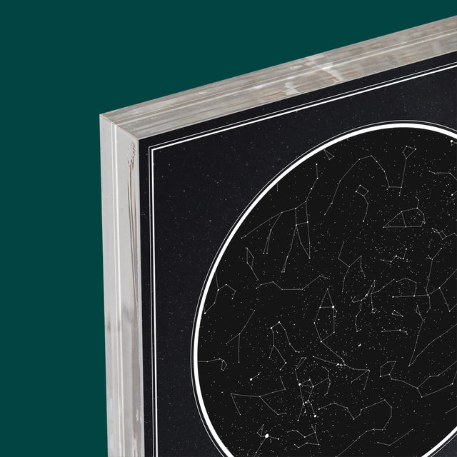 Csillagtérkép: Csillagtérkép: Szerelmeseknek - Akrilüveg