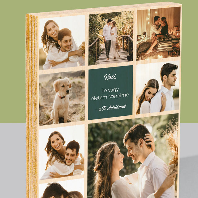 Fotókollázs: Szerelmi Kollázs - Nyomtatás Fára