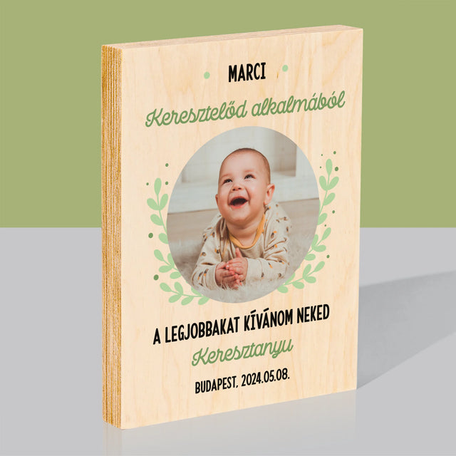 Fotó És Felirat: Keresztelő Alkalmából - Nyomtatás Fára