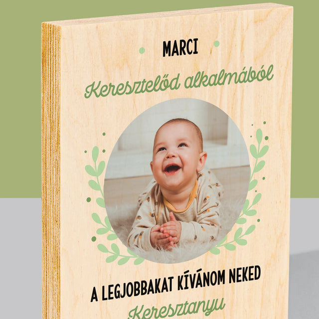 Fotó És Felirat: Keresztelő Alkalmából - Nyomtatás Fára