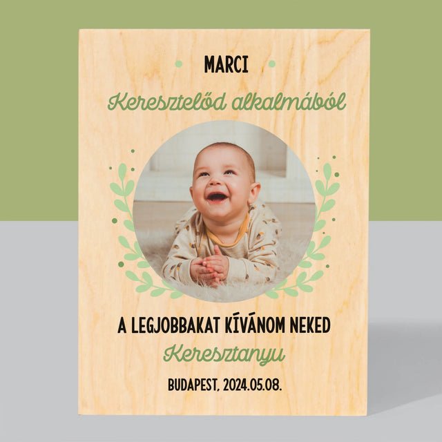 Fotó És Felirat: Keresztelő Alkalmából - Nyomtatás Fára