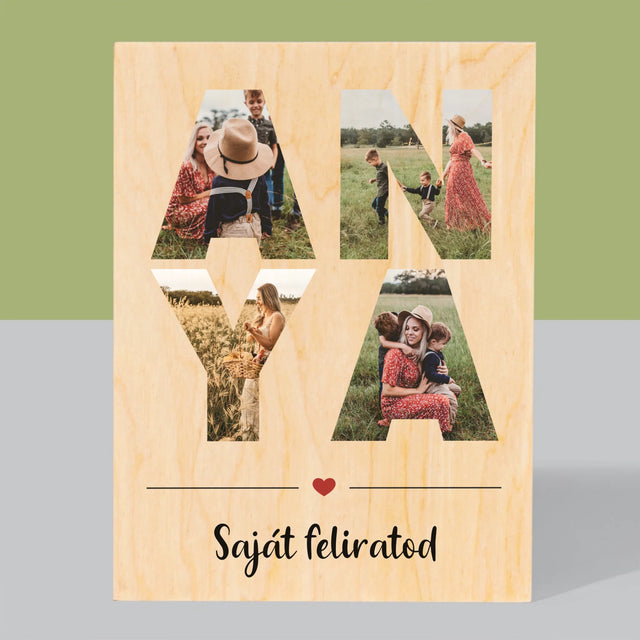 Szó Fotókból: Anya Kollázs A Képeidből - Nyomtatás Fára